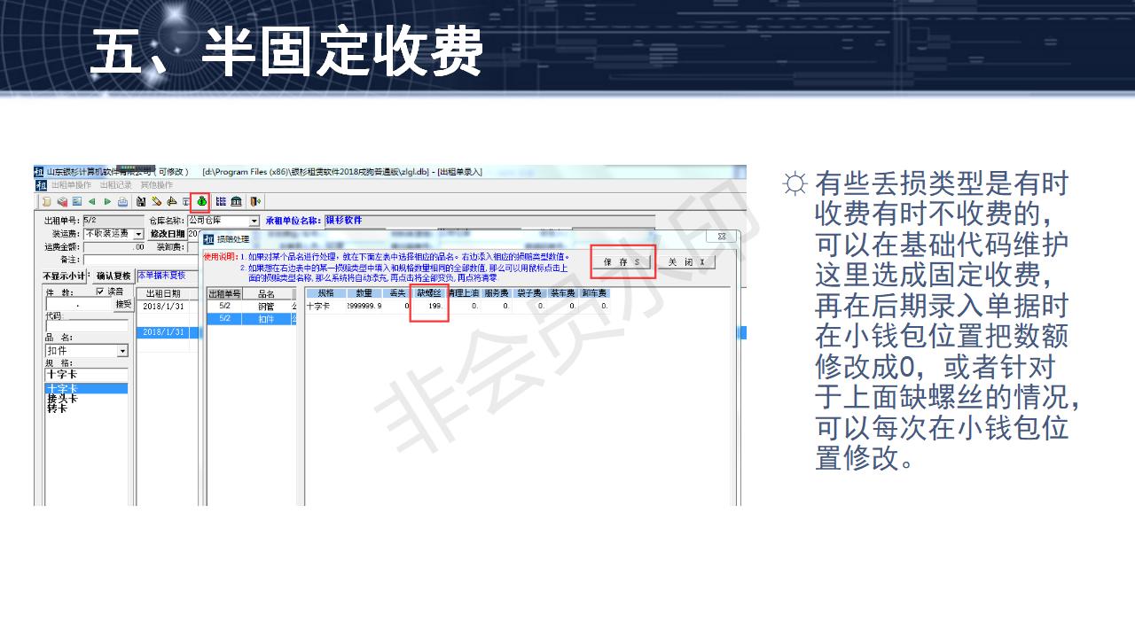 問(wèn)題3--有規(guī)律的固定收費(fèi)模式